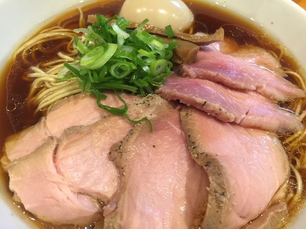 「醤油煮玉子チャーシュー（大）」@麺庵ちとせの写真