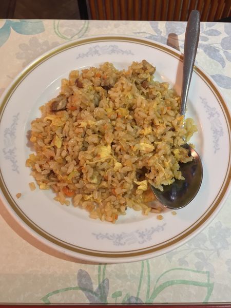 「サンラータンメンと半炒飯セット（￥800）」@百味鮮の写真