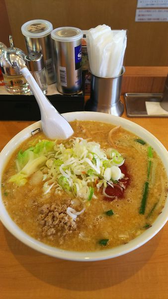 「特製味噌ラーメン 大盛」@こってりらーめん なりたけ 幕張店の写真