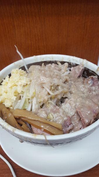 「あぶらそば豚」@麺や 希 御徒町店の写真