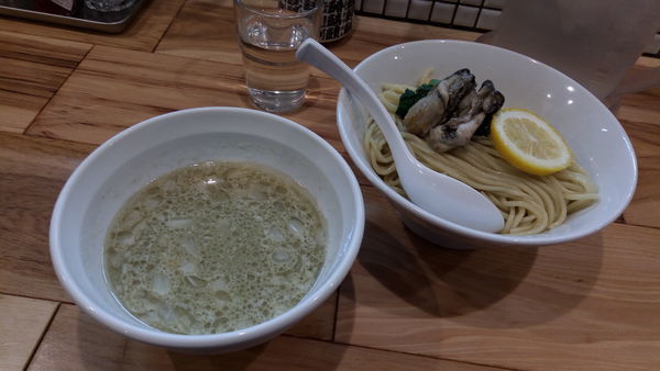 「濃縮牡蠣つけ麺（期間限定）」@らーめん カッパハウスの写真