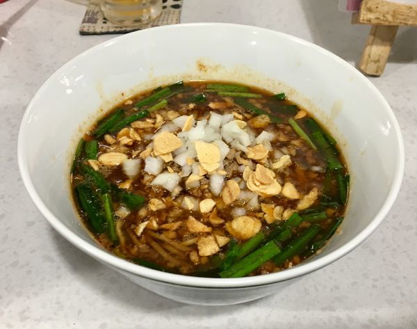 「旨辛スタミナブラック 900円」@ラーメン星印の写真