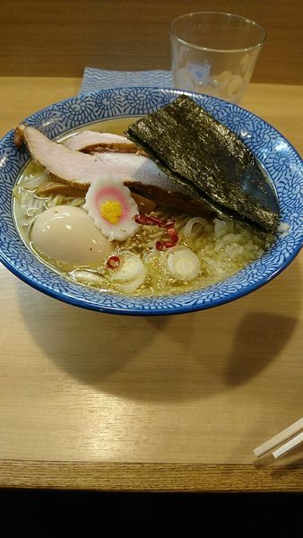 「粟国の塩そば特製A1020円大盛り120円」@中華そば 多賀野の写真