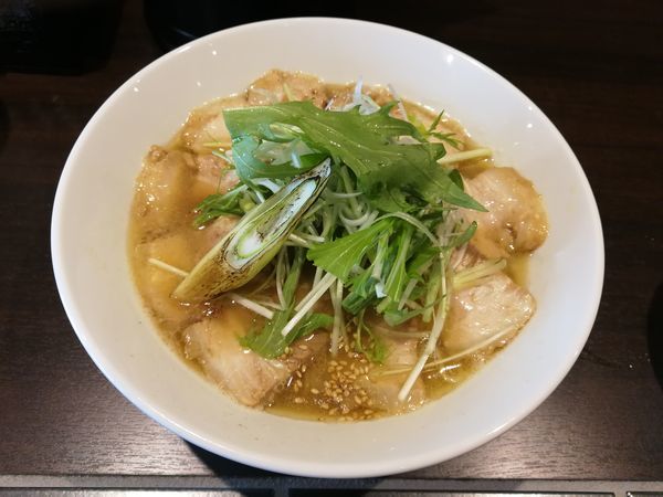 チャーシュー醤油そば
