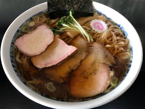 「手打ち中華そば 大盛  860円」@中華そば いがらしの写真