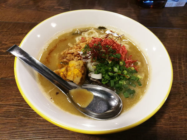 グリーンカレーラーメン