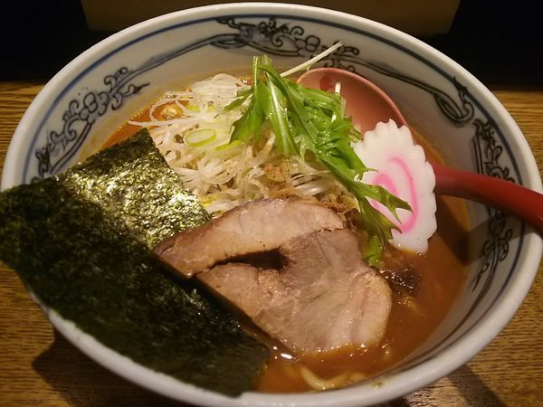「味噌にぼしらーめん」@麺や 六三六 岐阜店の写真