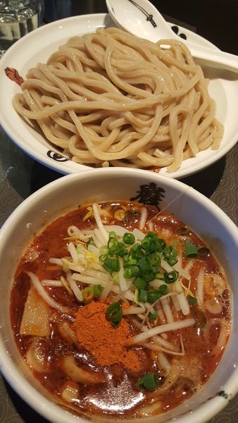 「辛つけ麺大盛」@麺屋武蔵 巌虎の写真