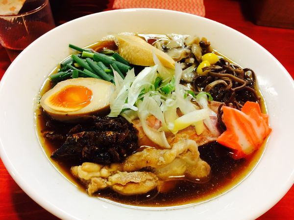 「【限定】秋刀魚節ラーメン（中盛り）」@讃岐ラーメン はまんど横須賀の写真