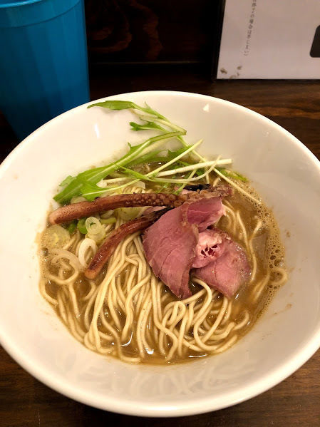 「烏賊そば」@煮干専門 中華そば 平八の写真