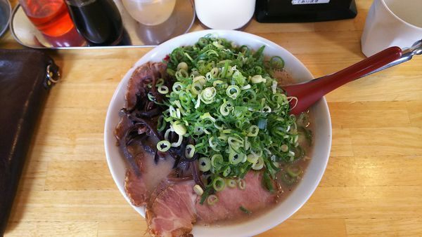 「肉ねぎ増し豚そば」@麺や 木蓮の写真