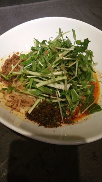 「レディース汁なし担々麺」@タンタンタイガー 蔵前店の写真