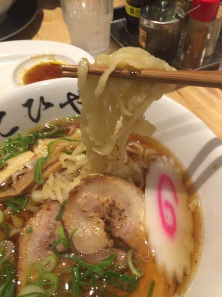 「川越醤油ラーメン」@川越らーめん こひやの写真