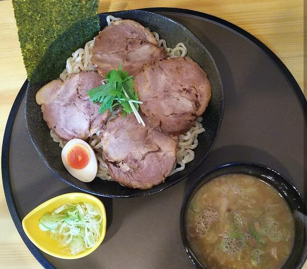 「チャーシューつけ麺」@壱骨麺の写真