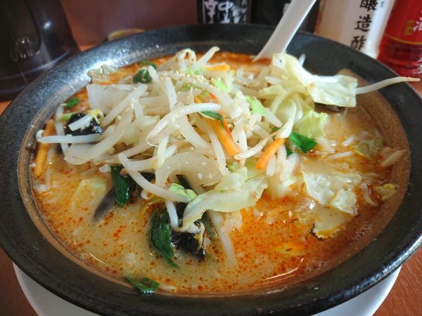 「辛し味噌野菜らーめん 745円」@幸楽苑 新座東店の写真