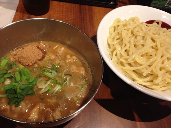 「牛ホルつけ麺(大盛)」@カナヤマ55の写真
