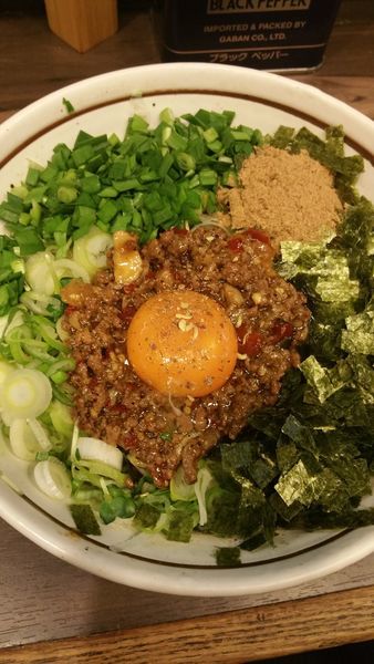 「台湾まぜそば」@神田ラーメン わいず 神田本店の写真