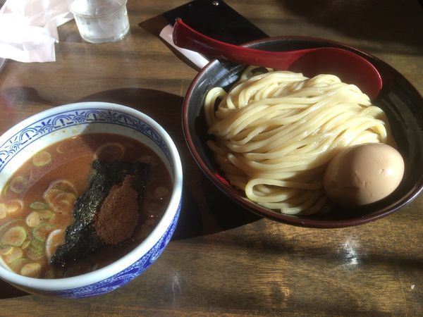 「つけ麺 あつもり 味玉」@つけ麺専門店 三田製麺所 御茶ノ水店の写真