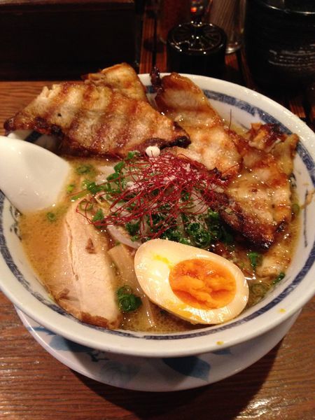 「新・味噌Ⅱ  厚切りチャーシュー4枚」@有機栽培野菜のラーメン すみれの写真