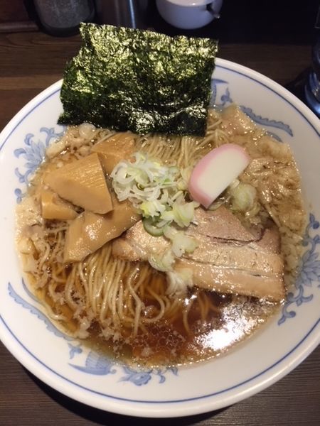 「背脂黒醬麺　750円」@拉麺5510の写真
