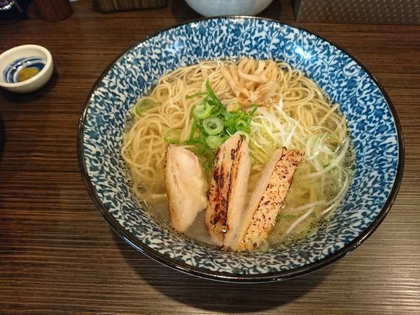 「あっさり鶏そば」@鶏そば 一瑳の写真