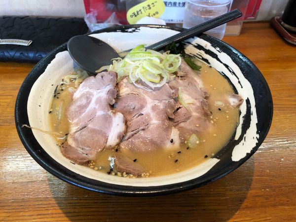 「味噌チャーシュー900円」@らーめん すすきの 岩井店の写真