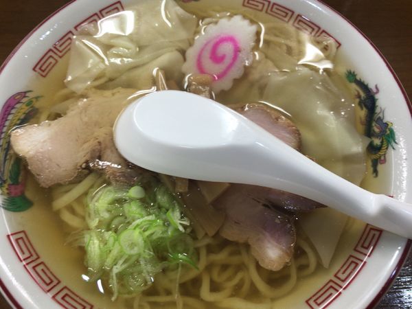 「ワンタンメン750円」@叶屋の写真