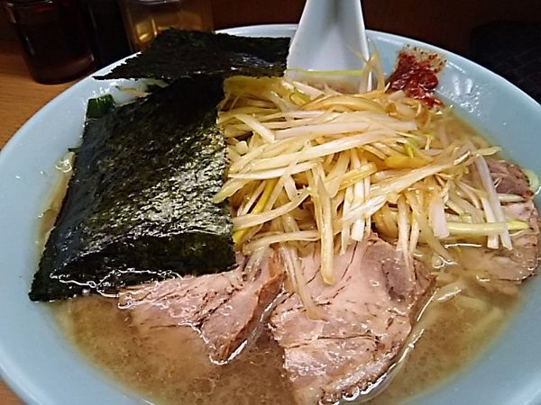 「中ネギチャーシュー」@なかむら屋の写真