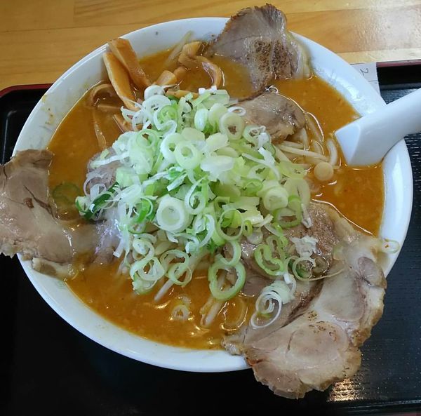 「味噌チャーシュー」@北海とんこつら～めん純輝 八千代店の写真