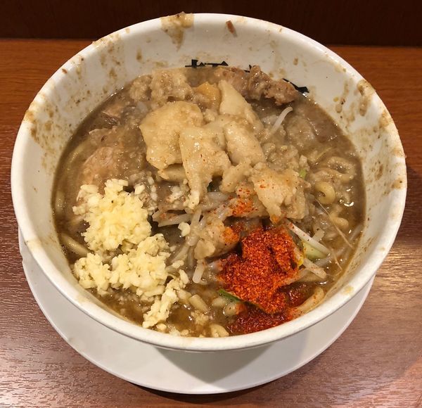 「ラーメン（麺少な目他￥700）」@麺や 希 御徒町店の写真