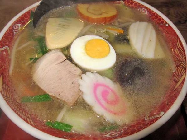 「五目中華ソバ　650円」@さかえやの写真