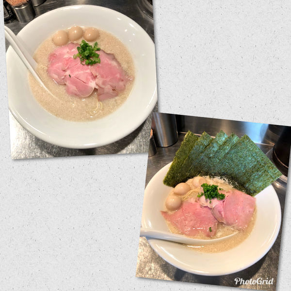 「白子そば二種 (当日限定）」@さんじの写真