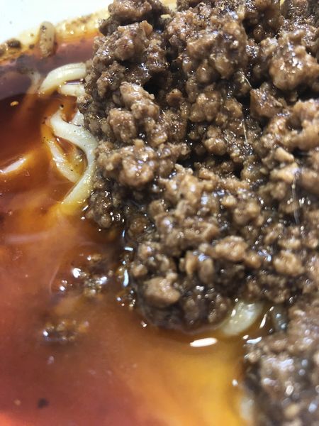 「濃厚汁なし担々麺」@麺や金時の写真