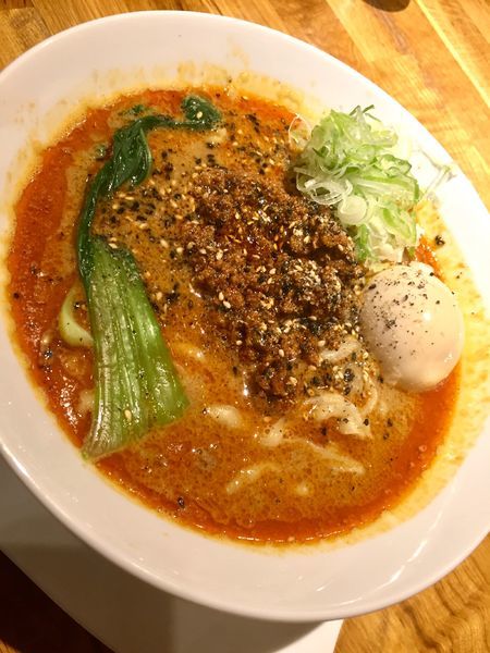 「＜限定＞ 担担麺 (ﾗｰﾊﾟｽ味玉) at 麺.SUZUKi」@麺.SUZUKiの写真