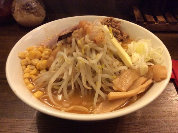 「限定味噌コーンバター」@高木のぶぅの写真