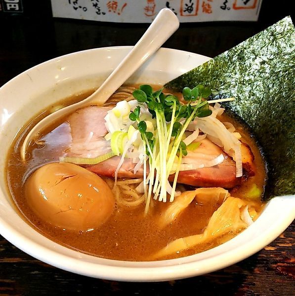 「特製濃厚煮干らーめん」@麺屋 一寸星の写真