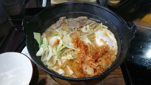 「『鍋焼味噌キムチらーめん(￥980)』」@UMAの写真