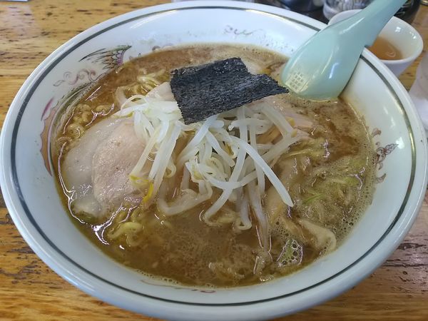 「ニンニクラーメン　（大盛）」@ハルピンラーメン 本店の写真