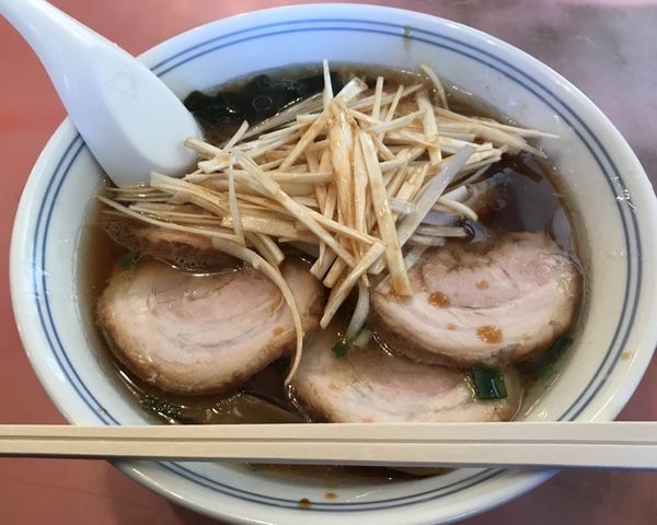 「ネギチャーシューメン」@峠のラーメンの写真