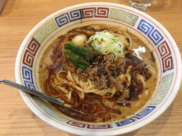 「坦々麺」@ほっこり中華そば もつけの写真