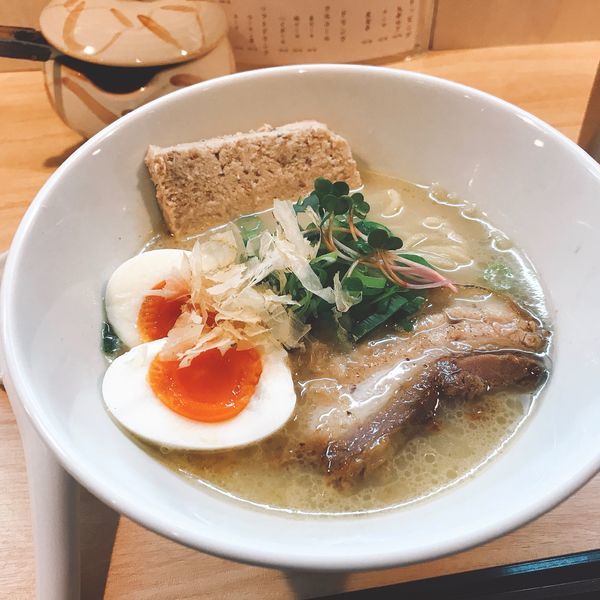 「雲海&煮玉子」@馬鹿殿の写真