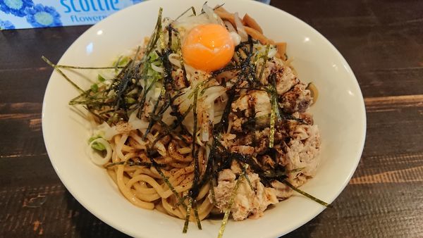 「黒ボナーラ特盛」@黒潮屋の写真