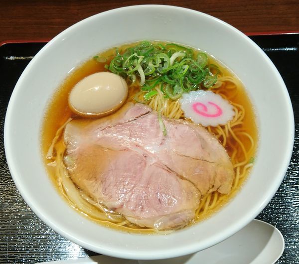 「秘蔵の中華そば＋味付煮卵」@麺屋 菜々兵衛 ラゾーナ川崎店の写真