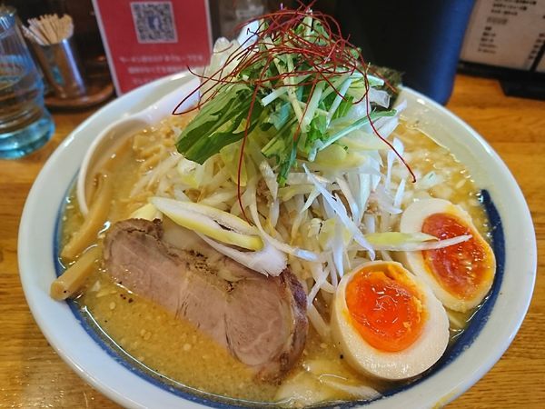 「【冬期限定】清湯ホタテ味噌そば ￥800」@麺屋 鶏口の写真