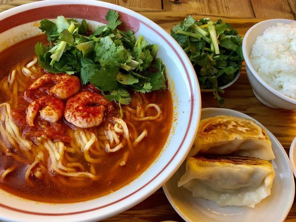 「海老トムヤムラーメン」@あたりやの写真