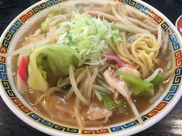 「野菜餡かけ麺880円」@中華そば 浜田屋 本店の写真