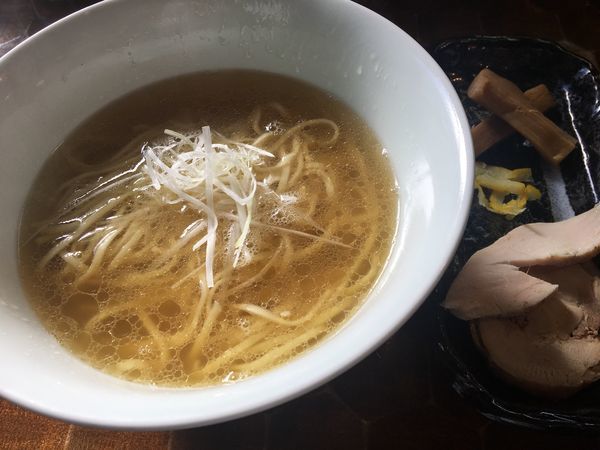 「【極】東京軍鶏850円、和え玉150円」@活龍鶏そば専門店 とりだけの写真