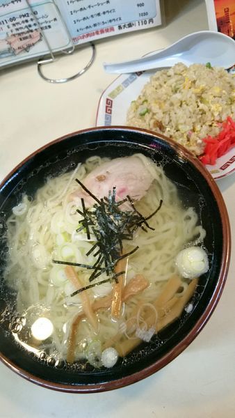 「しおらーめん  ６４０円」@麺や 手ごね竹の写真