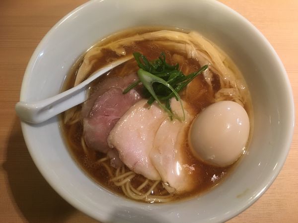 「特製醤油らぁ麺1000円」@らぁ麺 はやし田 新宿本店の写真