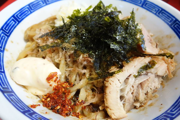 「たれそば780円脂以外全まし豚」@ジャンプの写真